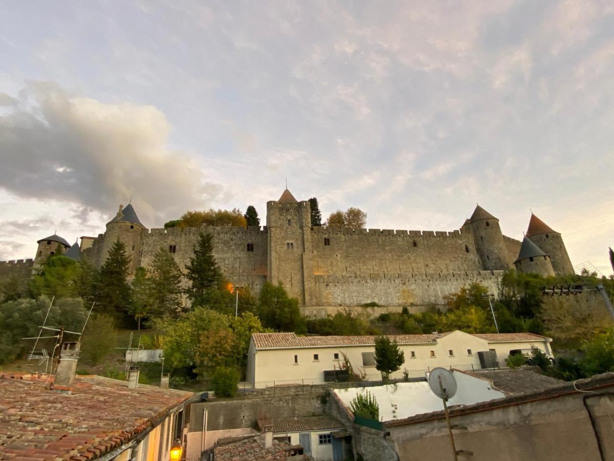 Ferienwohnung Au Pied De La Cite, T3 Au Calme Carcassonne Exterior foto
